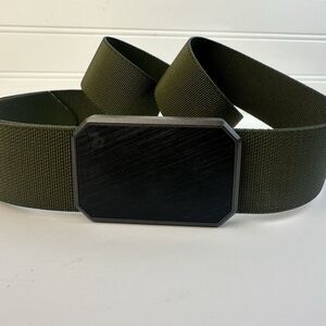 Groove Life Belt Snap-Tech Magnetic Buckle Olive Green Tactical Size Medium